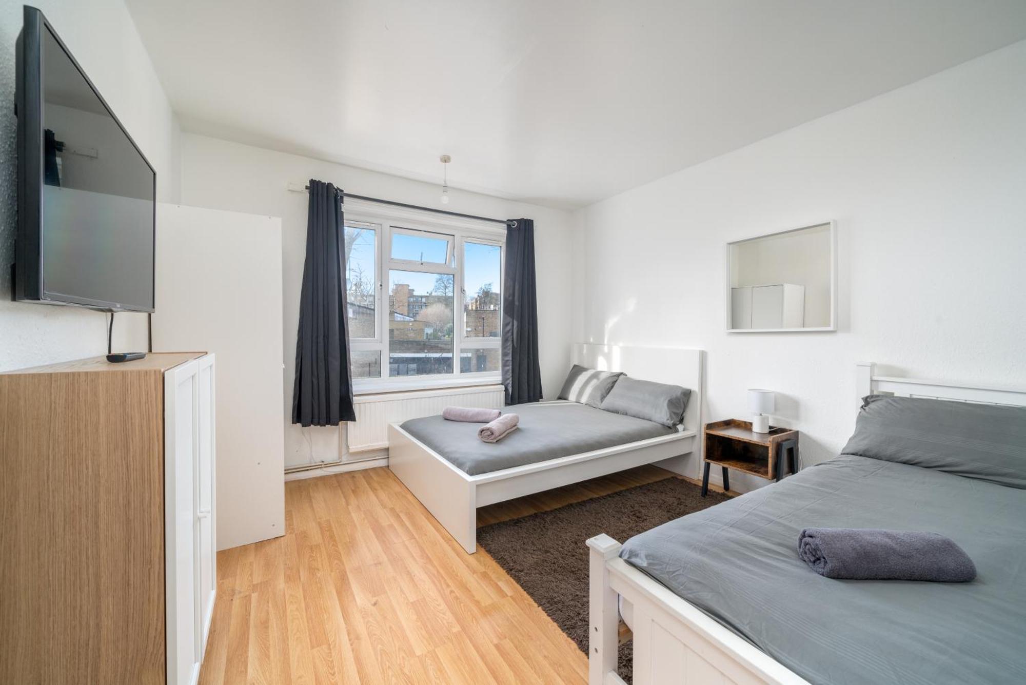 Spacious 1 Bed Flat In Dalston 伦敦 外观 照片
