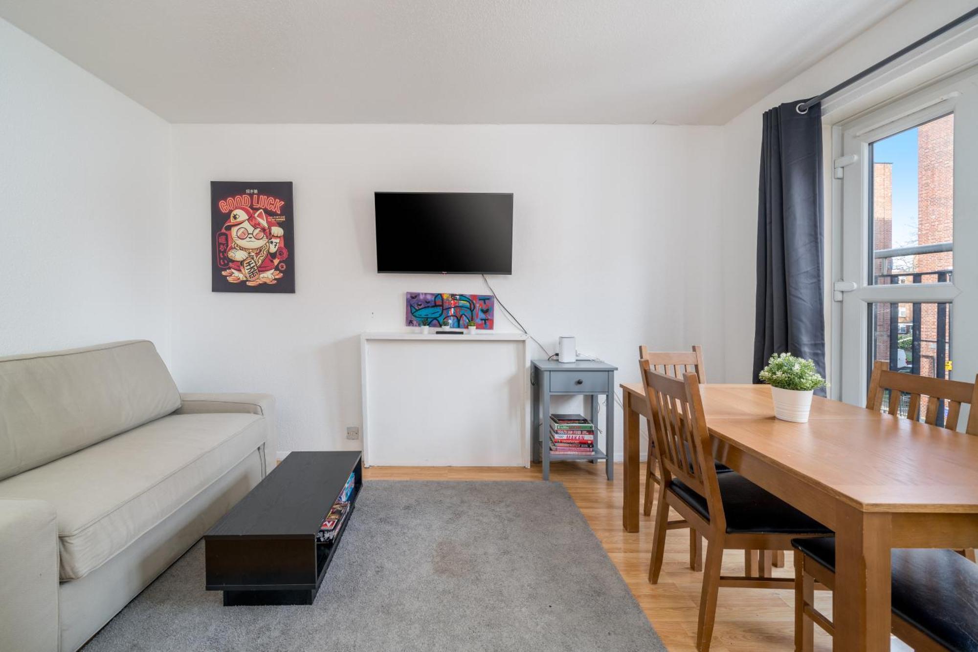 Spacious 1 Bed Flat In Dalston 伦敦 外观 照片